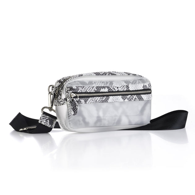 Snakeskin waist bag discount