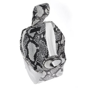 White Sand Faux-Python Numinous Handbag