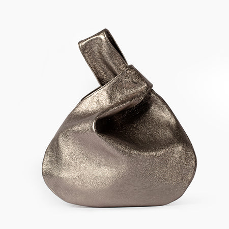 Bronze Metallic Nexus Handbag